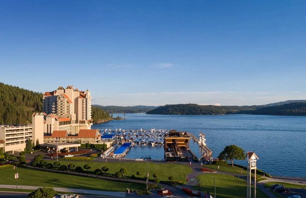 Lake Coeur d'Alene resort and marina