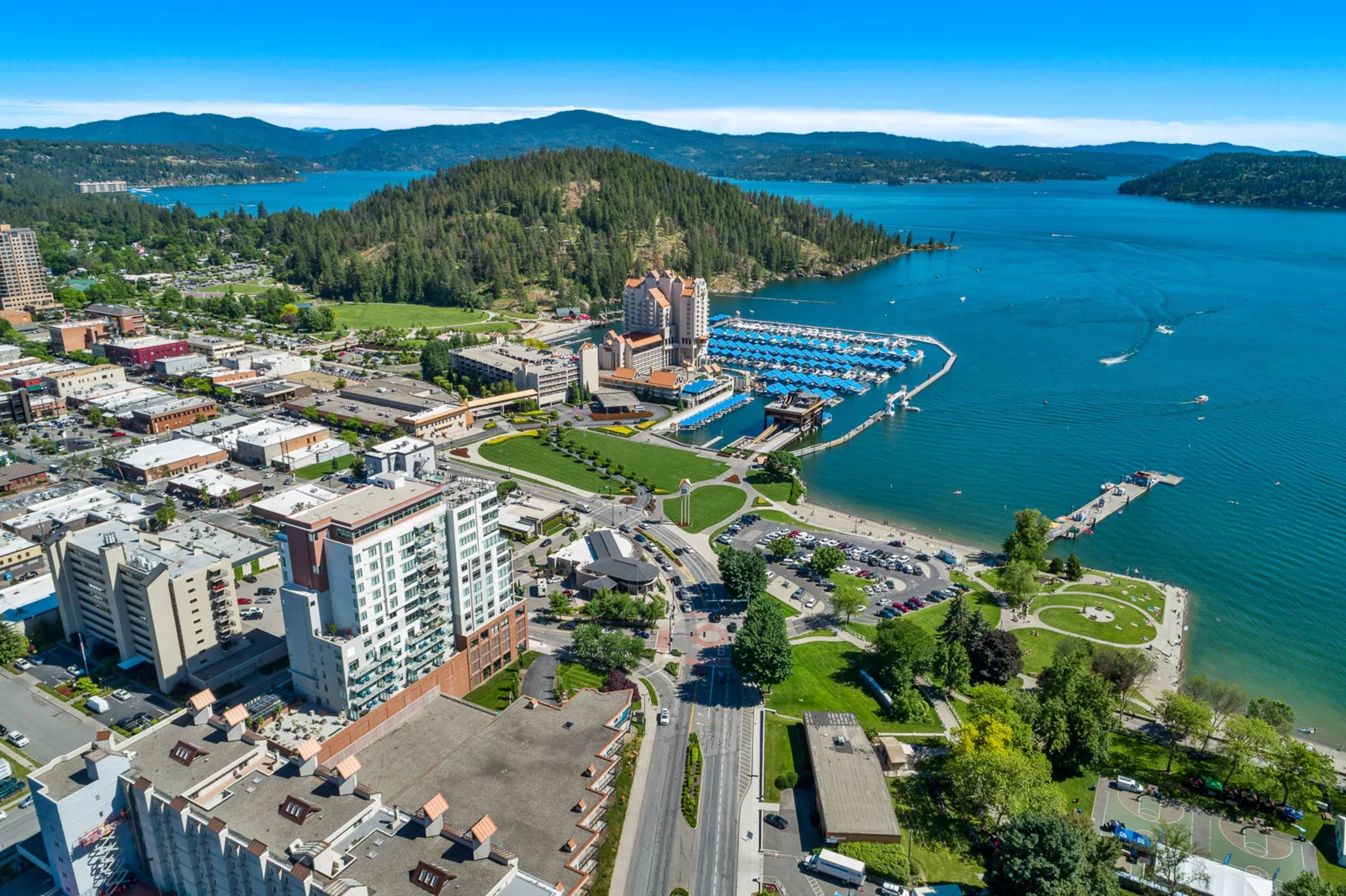Commercial Roofing in Downtown Coeur d'Alene, ID